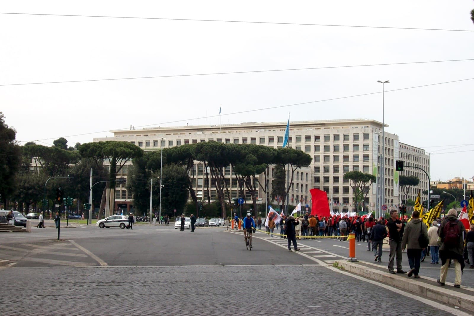 Headquarters of a Rome-based United Nations food agency