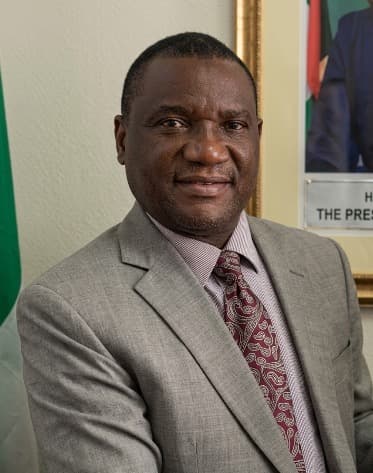 Neto Chiinda Halwabala, Chargé d'Affaires a.i. of the Embassy of the Republic of Zambia in Italy