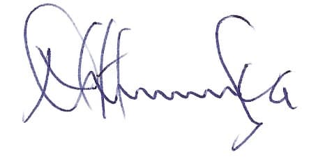 Signature of Neto Chiinda Halwabala