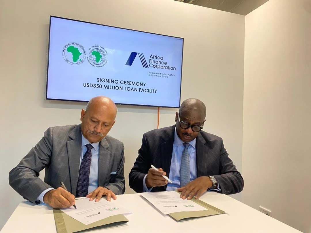Signing of infrastructure and investment agreements